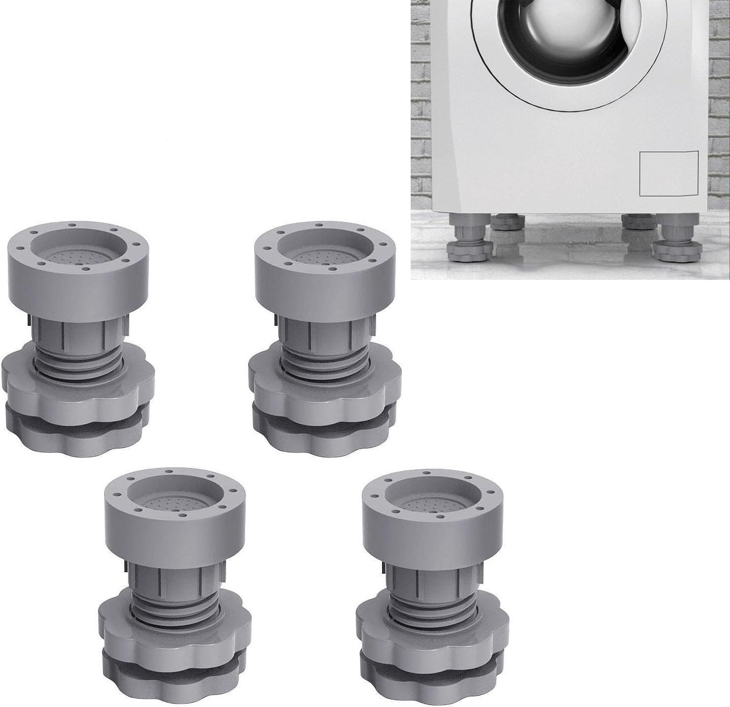 4 Pack Washing Machine Leveling Feet